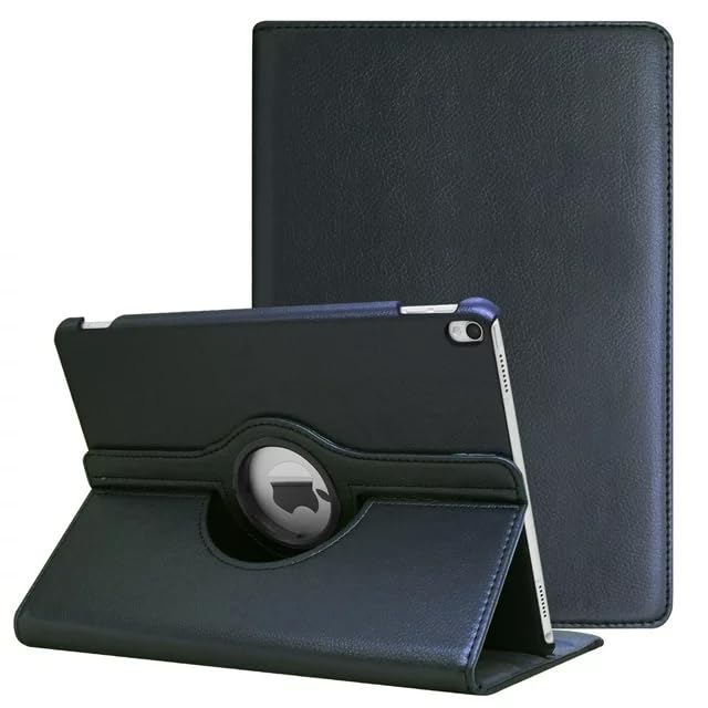 for iPad Air Case 2013 / 6th Generation Cases 2018/2017 (6th,5th) 360 Degree Rotating Stand Protective Hard-Cover Folding Case with Auto Wake/Sleep