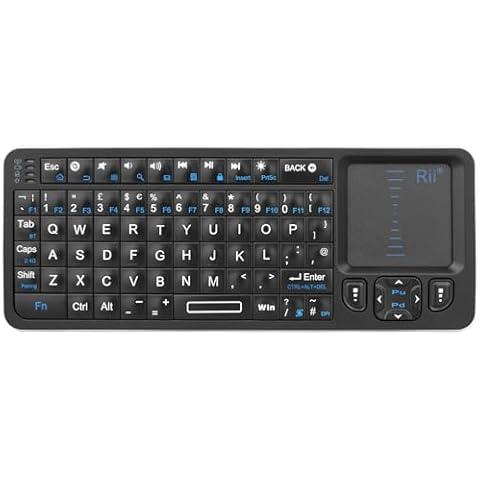 Rii Mini Bluetooth Keyboard with Trackpad Cover