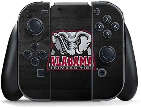 Skinit Decal Gaming Skin Compatible with Nintendo Switch (2017-2021) Joy-Con Controller - Officially Licensed University of Alabama University Seal Design