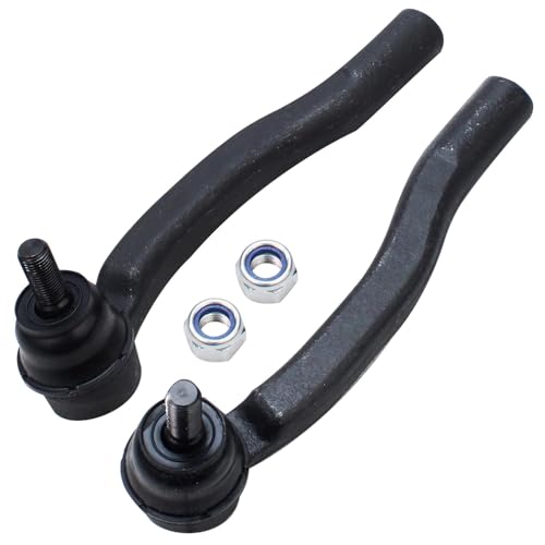 Image of Detroit Axle - 4pc Front End Control Arms Kit for Toyota Sienna 2004-2010, 2 Lower Control Arms w /Ball Joints 2 Outer Tie Rod Links 2005 2006 2007 2008 2009 Replacement