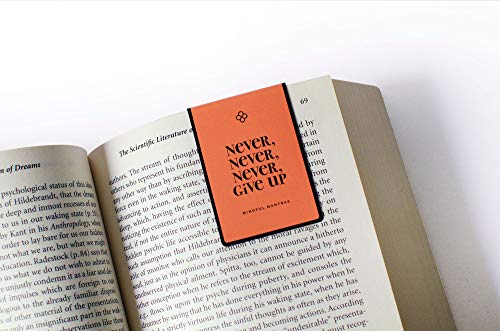 Folio Motivational Affirmation Quote Mantra Magnetic Bookmarks - Set Of 3 Inspirational Bookmarks For All Ages, Men, Women, Teens Girls Students For Friends, Coworkers & Student Incentives! #TOP2