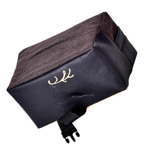 Caja de almacenamiento de tejido para coche, soporte de tela para sol de coche, funda de dispensador de toallas de papel automático, visera de coche decorativa para sol, almacenamiento de telas para