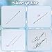 500Pcs Ball Head Pins for Jewelry Making, Stainless Steel Long 50mm Silver Ball Head Pins Jewelry Findings Bendable Headpin for Earring Pendant Bracelet Necklace Jewelrys DIY Craft, Head: 2mm