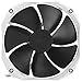 Phanteks 140mm CPU Cooler Fan Upgrade, PWM, 1600 RPM High-Static Pressire, Blades Retail Cooling PH-F140HP_BK2(II) White/Black