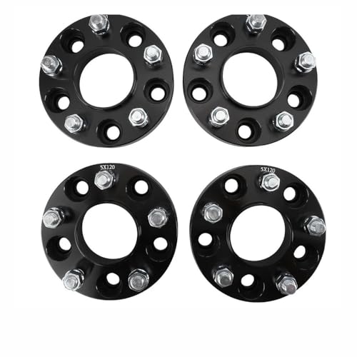 Entretoises centrées moyeu 5x120mm 30mm pour MK3 MK4 2004+ de 71.6mm alésage de voiture 4 pièces