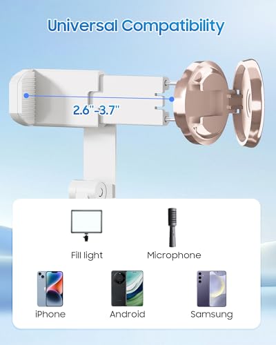 Trípode para teléfono móvil compacto con mando inalámbrico para Android e iPhone 6