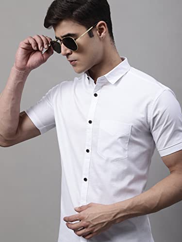 Image of Majestic Man Men's Cotton Slim Fit Shirt