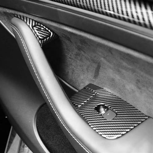 Ajustement Boutons Tesla Model 3 Usés : Solution Autocollants 14 Pièces