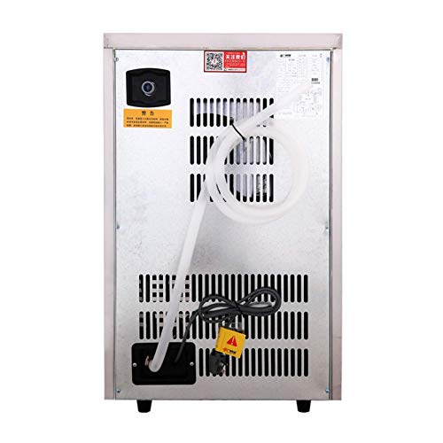 Máquina industrial de hacer hielo acero inoxidable 110V miniatura 3