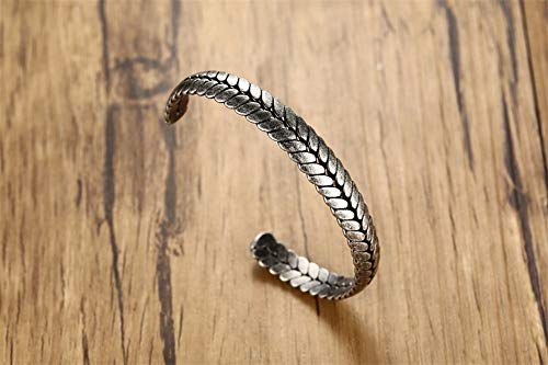 Pulseira Bracelete De Aço Masculino Estilo Viking Antigo Mitologia Thor Ragnar