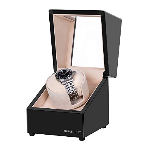 image for TRIPLE TREE Single Watch Winder for Automatic Watches, with Super Quie