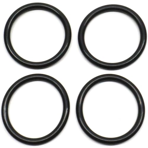 Captain O-Ring – Replacement Plunger O-Rings for 3-Tier Sink Drain, T&S Brass 010389-45 Twist Waste Drain Valve Rubber Stopper Oring (4 Pack)