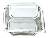 Small 6x4x5 Corsage Flower Box Clear Prom Wedding Boutonniere Craft Container w/Crafting eBook (10...