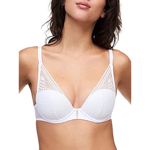 Passionata Ondine Plunge T-Shirt Bra White White 34C Cover