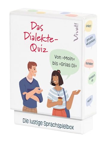 Das Dialekte-Quiz: Von »Moin« bis »Grias Di«: Die lustige Sprachspielbox