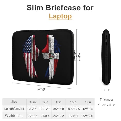 Funda para portátil Wings America bandera RD 13/15 pulg miniatura 2