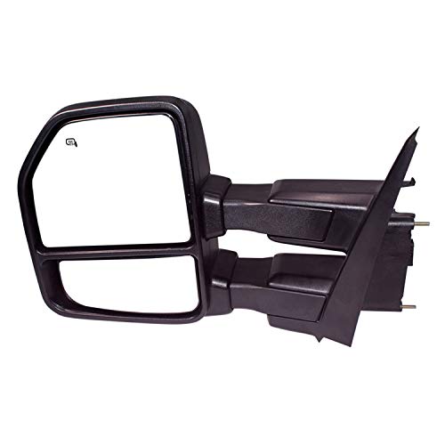 AERDM F150 Towing Mirrors fit 2015 2016 2017 2018 with Turn Signal Light Power Operation Heated Black Housing - Thumbnail 2