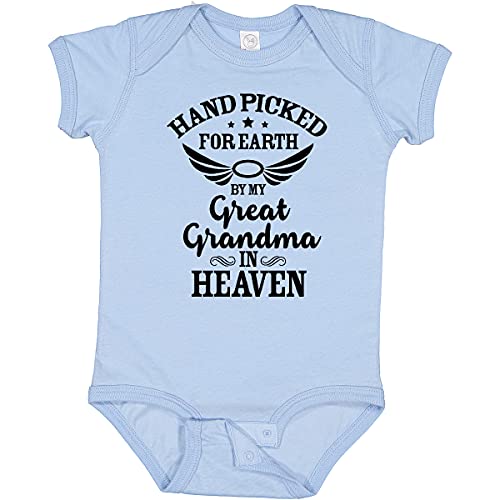 Image of inktastic Handpicked for Earth By My Great Grandma in Heaven Baby Bodysuit