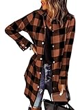【Gelegenheit】: Hemdbluse Damen ist die perfekte Wahl für Frühling, Herbst und Winter, Alltag, Karriere, Dating, Reisen, Party, Sport, Shopping, Strand, Outdoor, Event, Weihnachten und andere Anlässe.