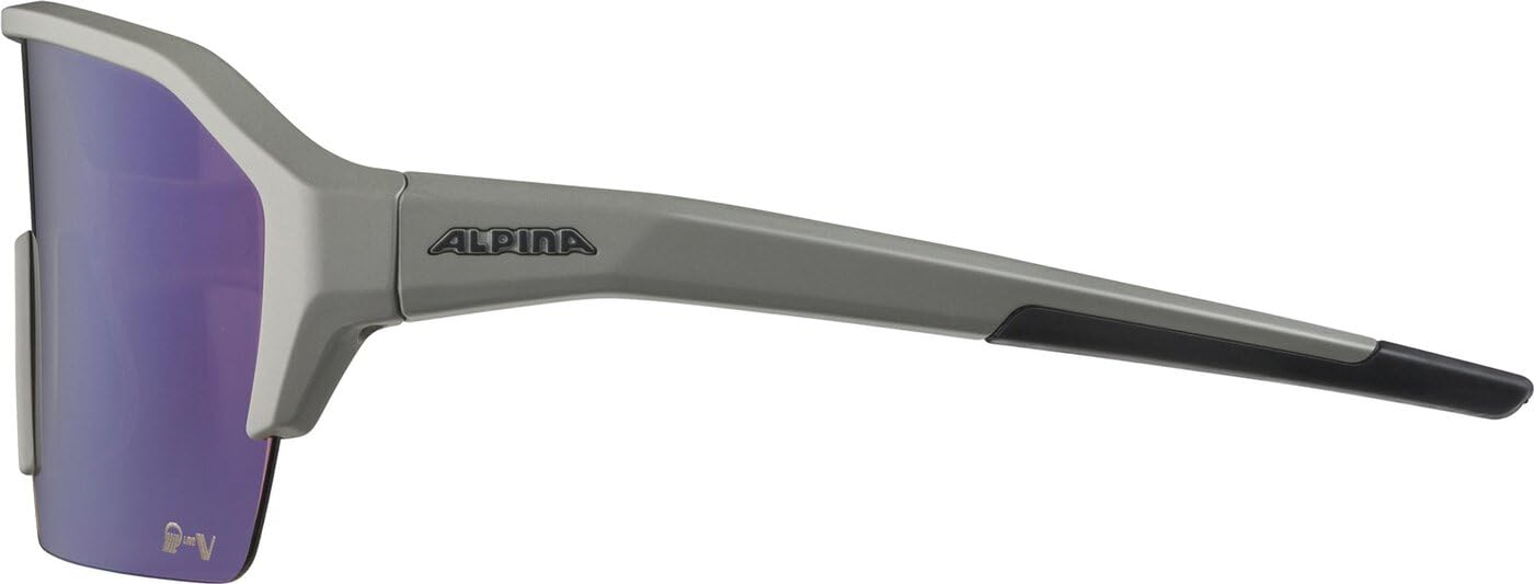 ALPINA Unisex - Dorośli, RAM HR Q-LITE V Okulary sportowe