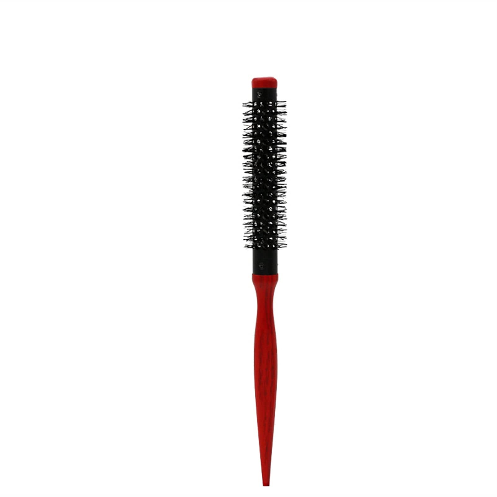 Pettini per Capelli 5pcs Setola riccia capelli spazzola for capelli in legno pennello rosso rotondo capelli pettine for capelli parrucchiere styling pettine per Pettine per Styling Donne e Uomini