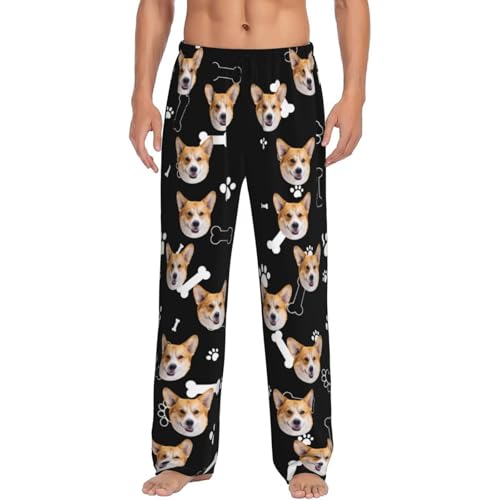 Personalized Pajama Pants Custom Pajamas Pants With Face Photo For Men Custom Pajama Pants Funny Pj Pants Funny Gifts