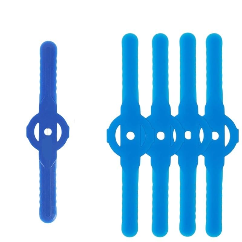 Lame da Taglio di Ricambio in plastica for tagliaerba | Lame da taglio in plastica leggera con bordo affilato, comoda sostituzione for gli strumenti(Blue,100PCS)