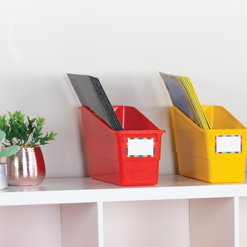 Image of Really Good Stuff Durable Book & Binder Holders, 12-Pack, Red