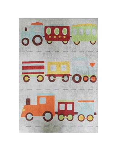 MANI TEXTILE Enfant Alfombra, Poliéster, Multicolor, 100 x 150