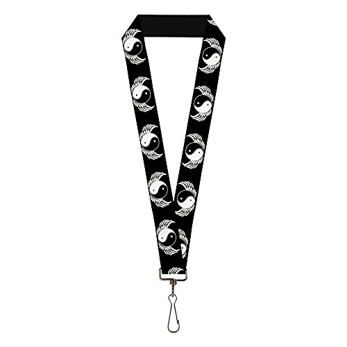 Buckle-Down Smycz unisex Yin Yang brelok dla dorosłych, wielokolorowa, domyślna