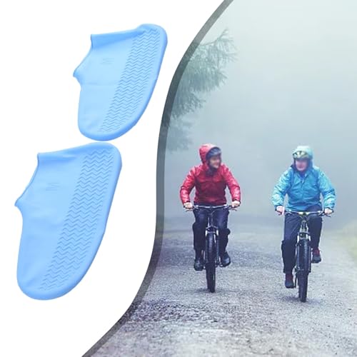Silikon-Schuhe zum Schutz vor Wasserschäden in Außenumgebungen (L grau)