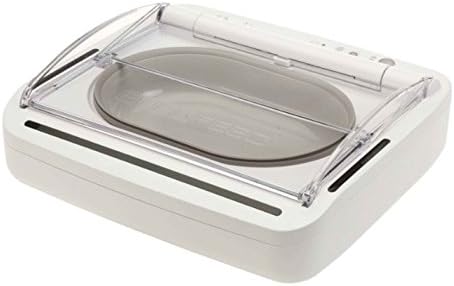 Compact Sealed Pet Bowl - with Built-in Motion Sensor - Keeps Wet Food Moist and Away from Insects - Suitable for Cats and Small Dogs