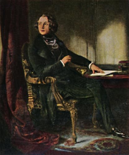 Poster vintage Charles Dickens un regalo clásico y cultural para amantes de los libros y el arte