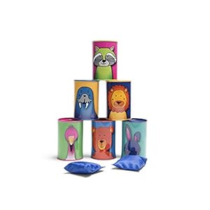 BS Toys GA362 Blikwerpspel voor kinderspeelgoed voor buiten/buiten, vanaf 3 jaar, kinderspelletjes met metalen…