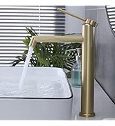 Miscelatore Per Lavabo A Muro Detroit Monocomando Oro Spazzolato - Foto 9