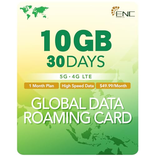 The Ultimate Guide to the Best Nz Sim Card for Data 8 International SIM Card 30 Days Data Only | 10GB High-Speed 5G/4G LTE + Unlimited Data at Reduced Speed | 3 in 1 Prepaid Travel Data Sim Card for US, Europe, New Zealand & 40+ Global Destinations