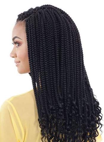 MODEL MODEL GLANCE 3X ZOEY BRAID STRAIGHT 18 (1[PACK OF 4])
