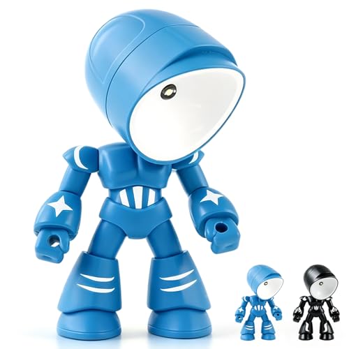 Posable Robot Companion Night Light