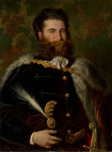Toile modern peinture d'Albert Ujházy par Benczúr histoire d'art