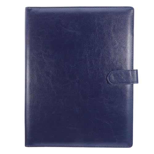 Porte-documents multi-poches en cuir PU pour réunions d'affaires
