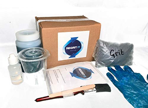 Potato Peeler Regritting/Reline Kit, 14lb Quarter Bag, Compatible with Any Potato Peeler, Easy to do DIY Regrit-it, Step-by-Step Instructions Included,