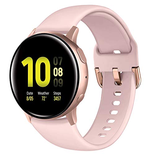 Correa compatible para Galaxy Watch Active 2 40mm 44mm silicona miniatura 1