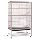 Prevue Flight Bird Cage in Blush Finish (F042)