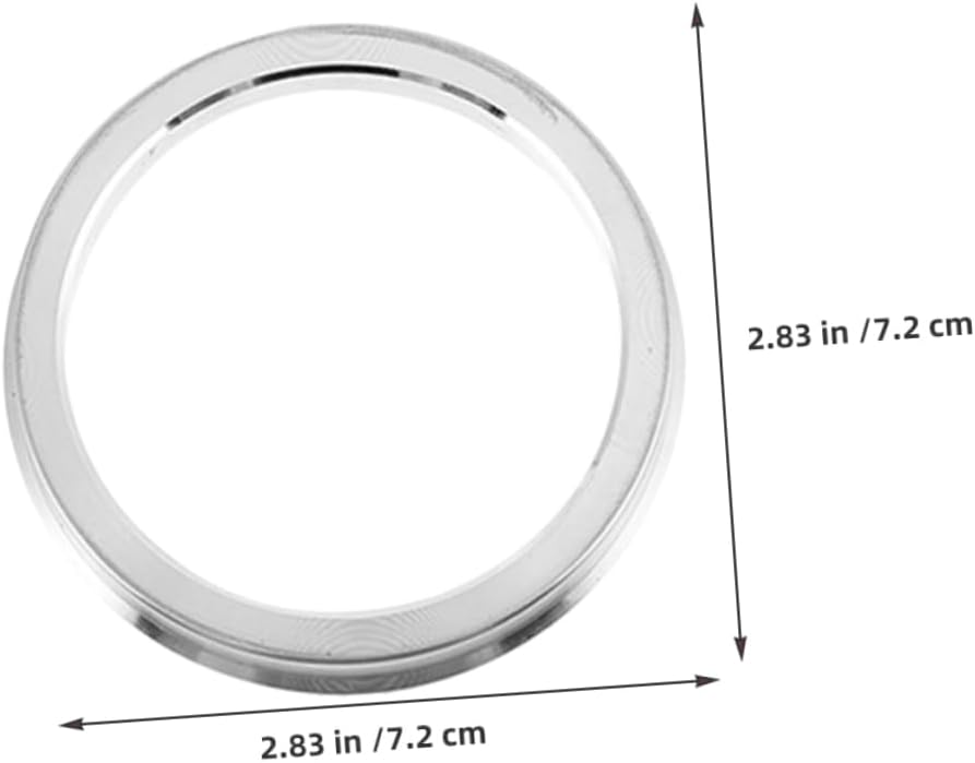 4pcs Hub Centric Rings for Vehicles Wheel Center Adapters Hub Bore Spacers Smooth Vibration Control Stable Fit for Enhanced Ride Quality