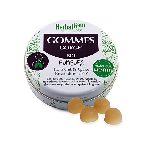 Herbalgem - Gommes Gorge Fumeurs Bio 45 g Cover