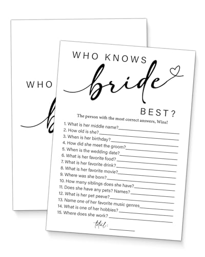 Wedding Games, Who Knows The Bride BestAQXgp̃~j}XgzCguC_V[Q[J[h20AƐgp[eB[Q[