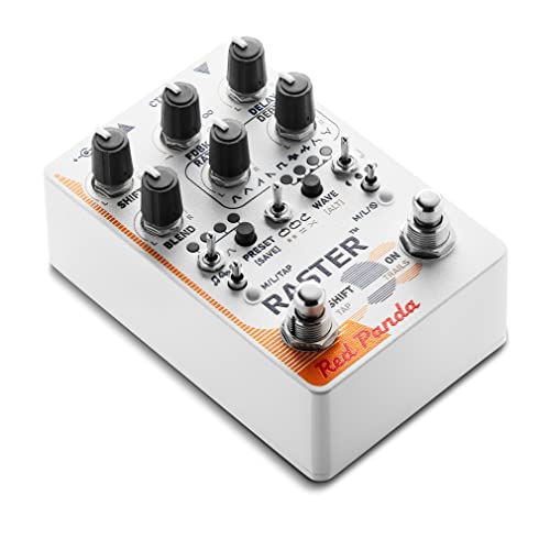 Raster 2 Delay effet delay pitch shifter modulation pour guitare électrique