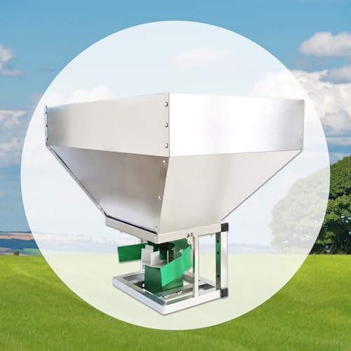 Esparcidor eléctrico para fertilizante 150W 160L acero inox miniatura 7