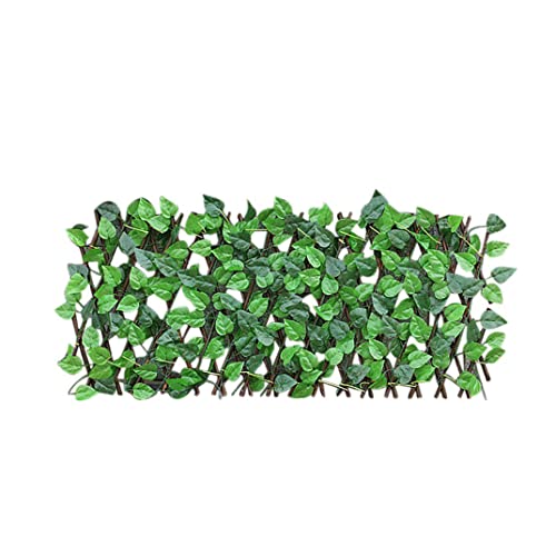 Whyzsjnclg - Whyzsjnclg Décoration de clôture de Jardin en Bois d'intimité, clôture rétractable réglable, décoration Treillis Jardin Artificiel, aménagement paysager en Bois Extensible