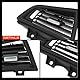 Frankberg Lüftungsgitter Luftdüse Kompatibel mit 5er F10 518-535d xDrive 520-550i xDrive 5er Touring F11 518-535d xDrive 520-550i xDrive
